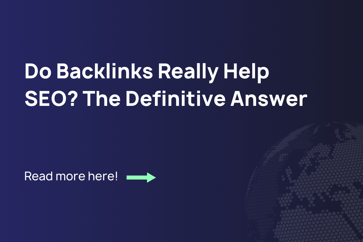 Hjælper backlinks virkelig på SEO? Det endelige svar