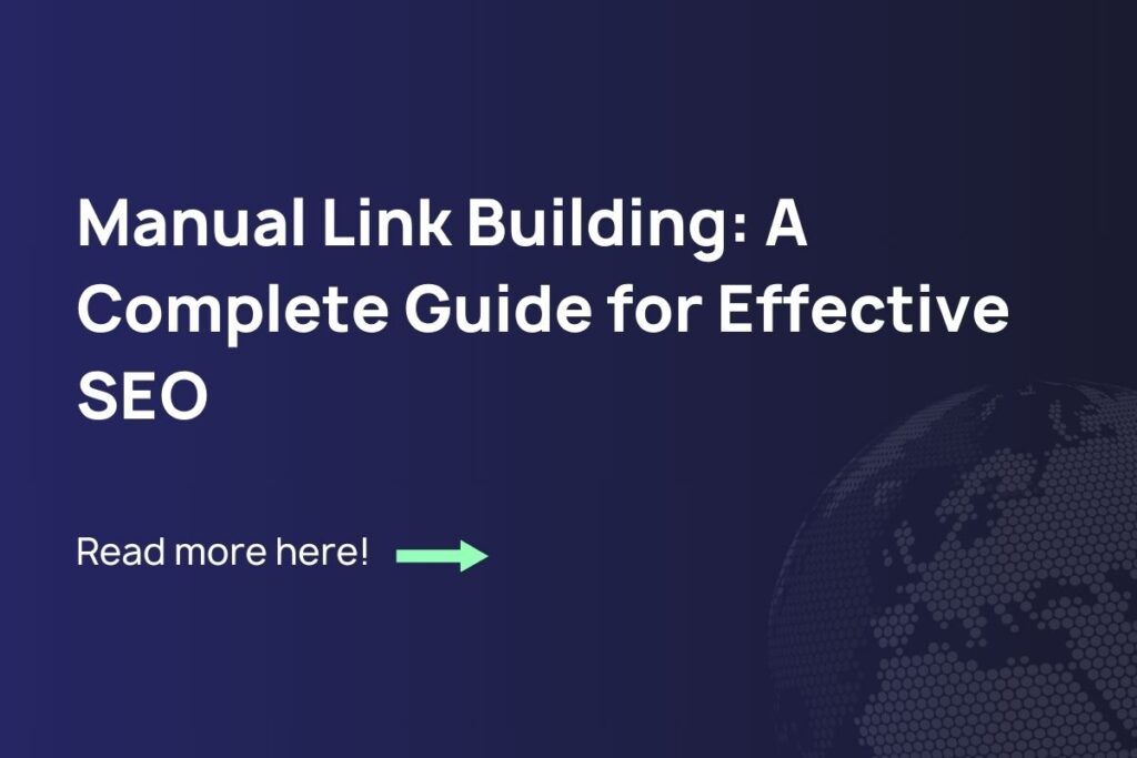 Manual Link Building A Complete Guide