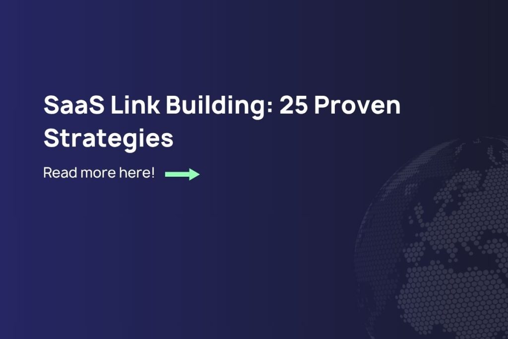 SaaS Link Building 25 Proven Strategies